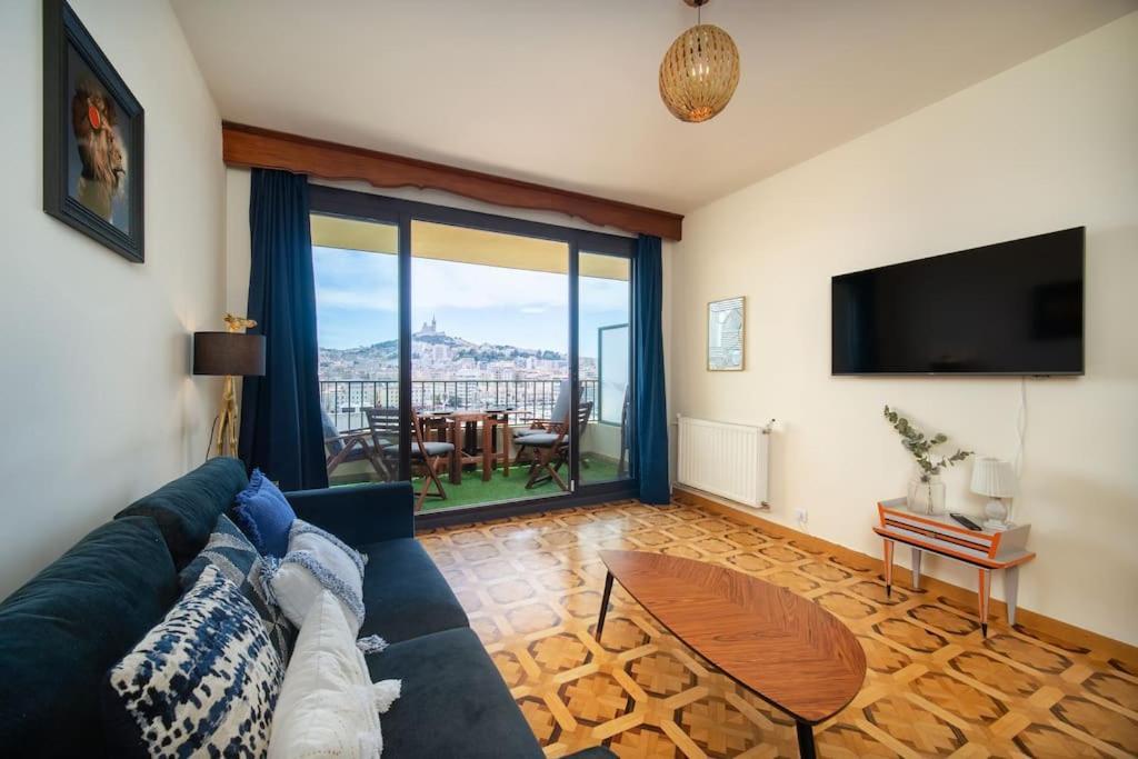 Terrace Apartment Old Port Exceptional View Marsella Exterior foto